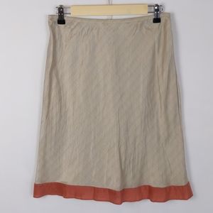Banana Republic 100% Silk Pull On Skirt
